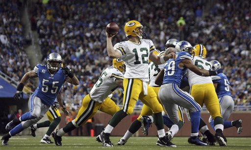 Packers Lions Football