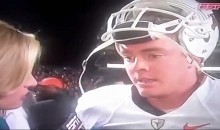 Erin Andrews Points Out Colt McCoy’s Herpes on Live TV