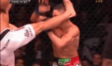 BJ Penn’s Vicious Leg Kick Cuts Diego Sanchez (GIF)