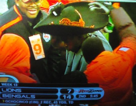 Chad Ochocinco’s TD Celebration Take Him Back To His Roots