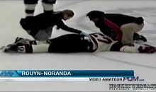 Patrice Cormier’s Dirty Elbow Sends Player into Convulsions