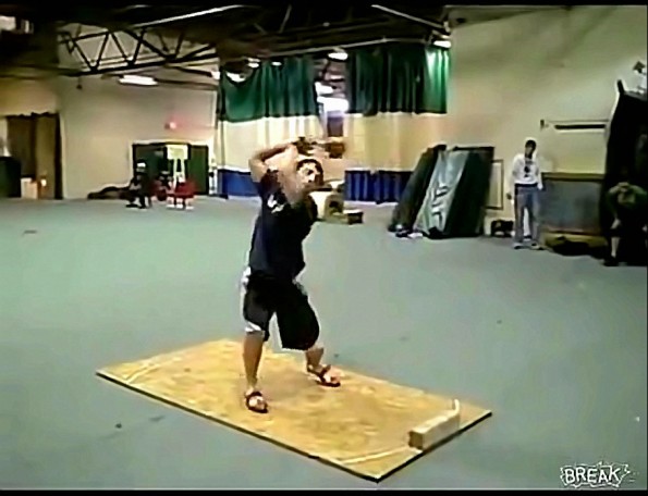 Next Time Remember to let Go - Hammer Toss Fail