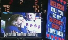 Hockey Game Video Board Marriage Proposal Goes Wrong
