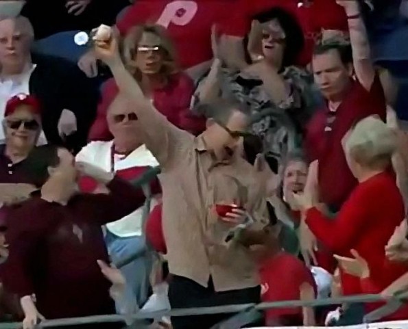 Phillies Fan Makes A Great Grab