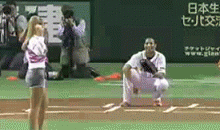 Mariah Carey’s Opening Pitch Disaster (GIF)