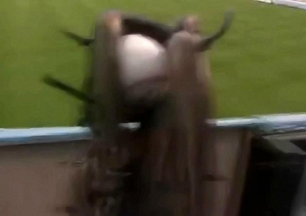 Fan Tapes Himself Catching A Home Run Ball At Dodger Stadium