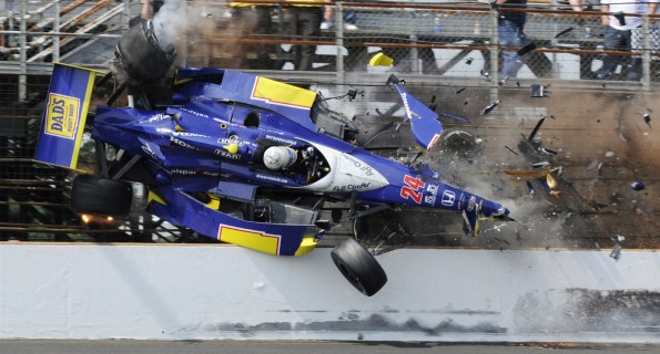 mike conway indy 500 crash