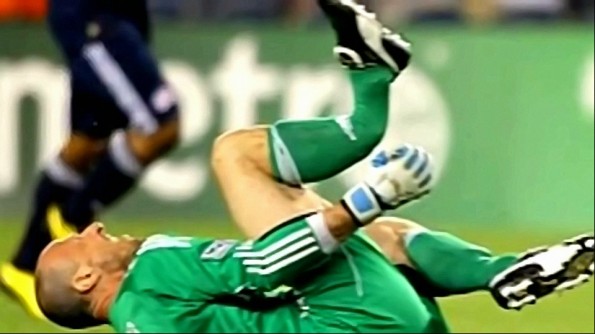 Revolution Goalkeeper Preston Burpo Suffers Horrifying Leg Break