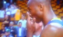 Keep Your Boogers To Yourself Kobe! (Video)