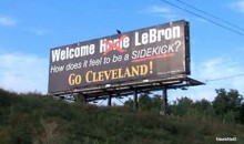 LeBron James Billboard Diss (PIC)