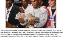 Mike Tyson’s Brutal Honesty (PIC)