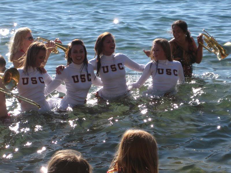 USC Song Girls Get Wet In Lake Tahoe 2 Total Pro Sports