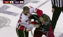 Frozen Fisticuffs Fight Of The Night – Iginla And Dorsett Do Battle – 10/22/10
