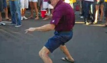 Creepy ASU Tailgating Grandpa Is Back! (Video)