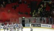 Stockholm Derby Mared By Brawling Fans (Video)