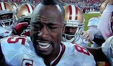 Was Vernon Davis Crying Before Monday Night’s Game? (PIC)