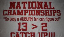 Picture Of The Day: Alabama Has A Message For Auburn