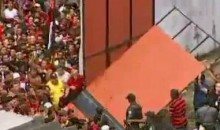 Flamengo Fans Bust Through Wall To Welcome Ronaldinho (Video)