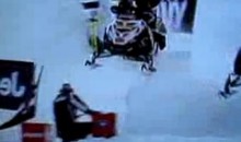 X-Games Official Gets Hit By A Snowmobile (Video)