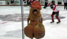 Picture Of The Day: Is “Scrotie The Nads” The Best Mascot Ever?