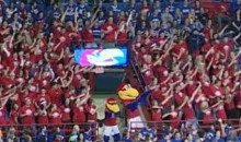 Kansas Fans Perform Flash Mob Dance At Men’s Basketball Game (Video)