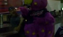 Indians Mascot Slider Gets Dry-Humped By A Fan (Video)