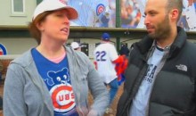 They Don’t Get Much Drunker Than This Female Cubs Fan (Video)