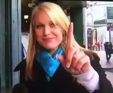 Heidi Watney Almost Throws Up After Eating Ballpark Food in Cleveland Video