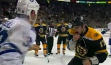 Frozen Fisticuffs Fight Of The Night — Lucic vs. Rosehill — 3/31/11