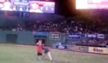 Drunk Fan Gets ‘Jacked Up’ By Red Sox Security Guard (Video)
