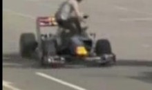 Fan Gets Hit By Sebastien Buemi’s F1 Race Car (Video)