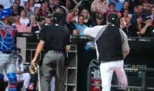 Ozzie Guillen Gets Ejected, Kicks Geovany Soto’s Mask (Video)