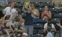 Royals Fan Catches Foul Ball With Popcorn Bucket (Video)