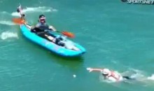 Giants Fan Gets Run Over By Kayak In McCovey Cove (Video)