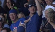 Here Is The Latest Fan To Catch A Foul Ball While Holding His Child (Video)