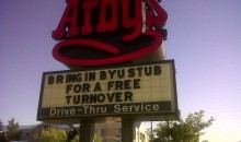 Picture Of The Day: Arby’s Takes A Shot At BYU