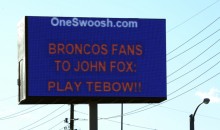 Here Is A Look At The First “Play Tim Tebow” Billboard (Pics)