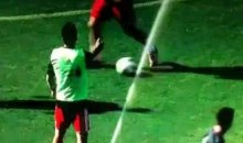 Leave Luis Suarez’s Balls Alone! (Video)