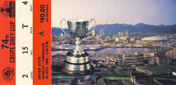 1986 grey cup