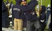 BYU Fan Struts His Stuff In The Stands (Video)