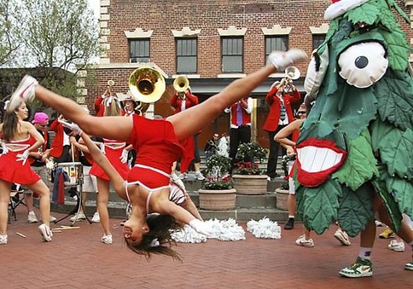 stanford cheerleaders