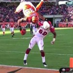 jerome simpson front flip touchdown