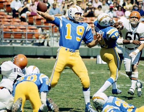 johnny unitas chargers