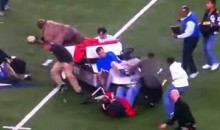 Watch An Unmanned Golf Cart Run Over People At Cowboys Stadium (Video)