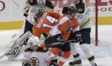 Flyers’ Sean Couturier Takes A Puck To The Head (Video)