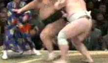Sumo Referee Gets KO’s (Video)