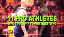 11 Pro Athletes Who Tagged In To Pro Wrestling