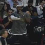 lebron james dancing
