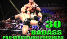 30 Badass Pro Wrestling Finishers (GIFs)