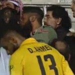 diego maradona fight